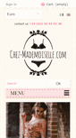 Mobile Screenshot of chez-mademoiselle.com